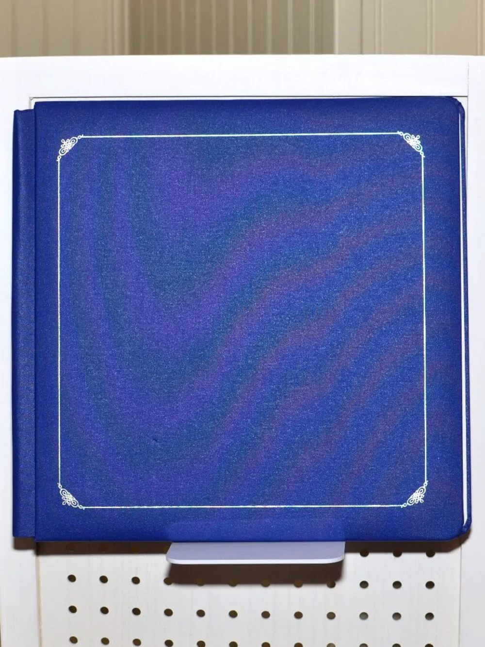 Vintage Creative Memories 12x12 Royal Blue Album Cover With Trim Strap Hinge